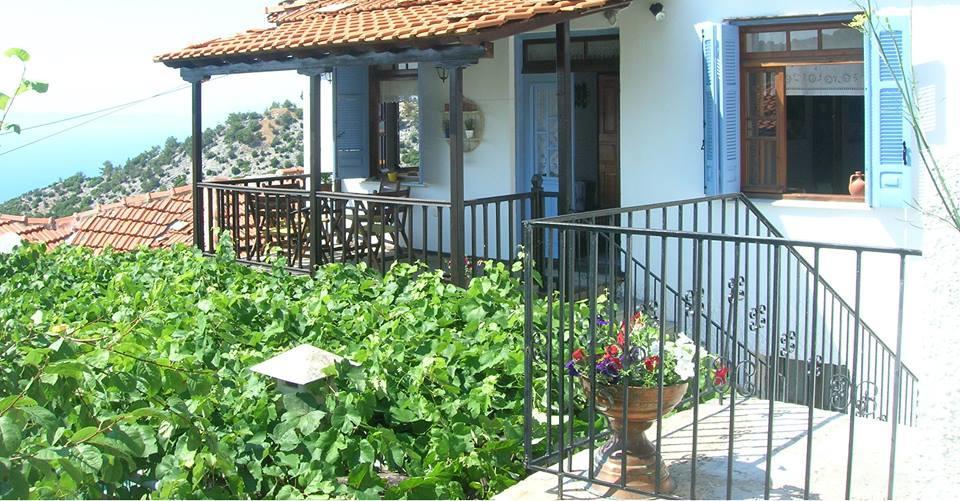 Athina'S House Pensionat Skala Sotiros Exteriör bild